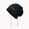 Star Fringed Y2k Baggy Cap Ethnic Style Pullover Hats Retro Beanies Cap  Streetwear
