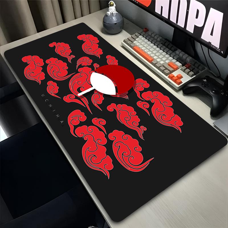 Mouse Pad Nnaruto Obito Uchiha Desk Mat Black And White Anime Mouse Mat Notbook Keyboard Pad Alfombrilla Esports Game Mousepad