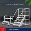 Heavy-Duty 2-Step Mobile Platform Ladder
