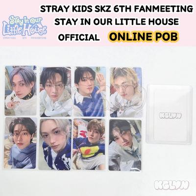 Stray Kids מפגש המעריצים השישי של SKZ STAY בבית הקטן שלנו כרטיס צילום רשמי POB אונליין בחירת חבר