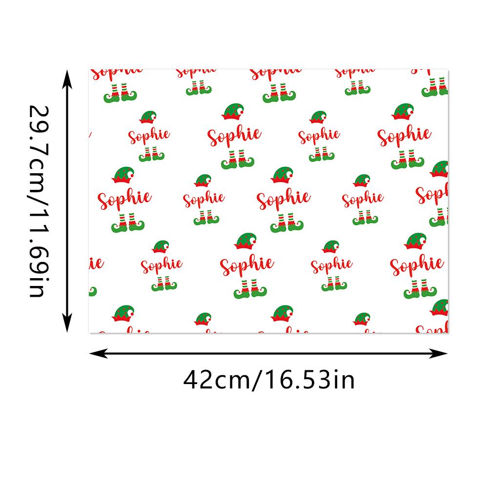 

6pcs d Christmas themed wrapping papers with text, Christmas gift packaging, and joyful Christmas party decorations 6pcs