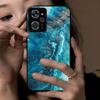 Aesthetic Ocean Fluid Marble Phone Case for Xiaomi POCO X5 Pro 5G Shockproof Cover Protective Shell