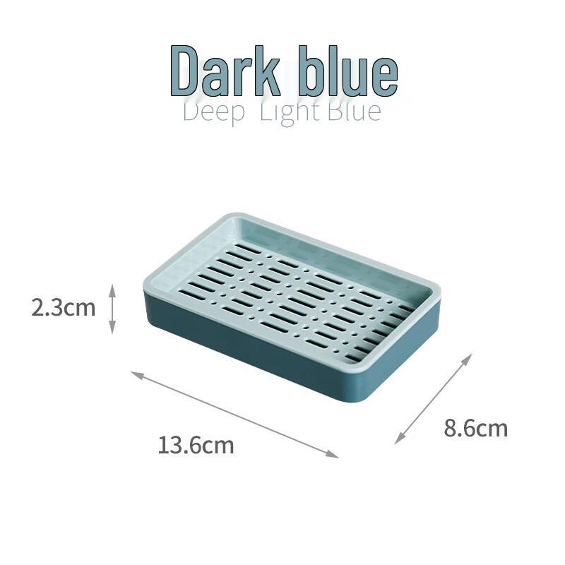 

Стильная двухуровневая мыльница YIXI с дренажем