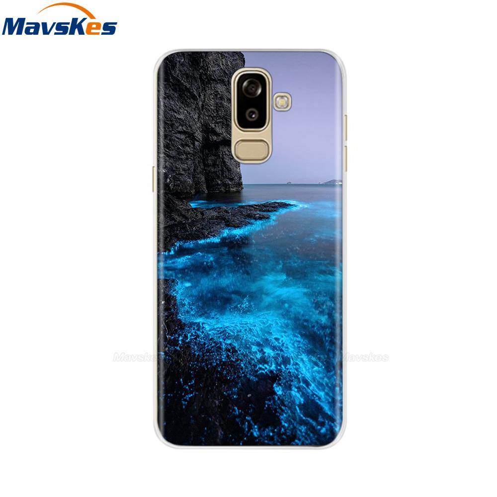 For Samsung Galaxy J8 2018 Case j810 j810f sm-j810f Silicone Funda Back Cover Soft TPU Case For Samsung Galaxy J8 2018 J 8 Cover