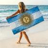 Flagge Argentiniens Handtuch Weich Pool Geschenk für Reise Fitnessstudio Dusche Camping Schnelltrocknend Sport Strandhandtuch