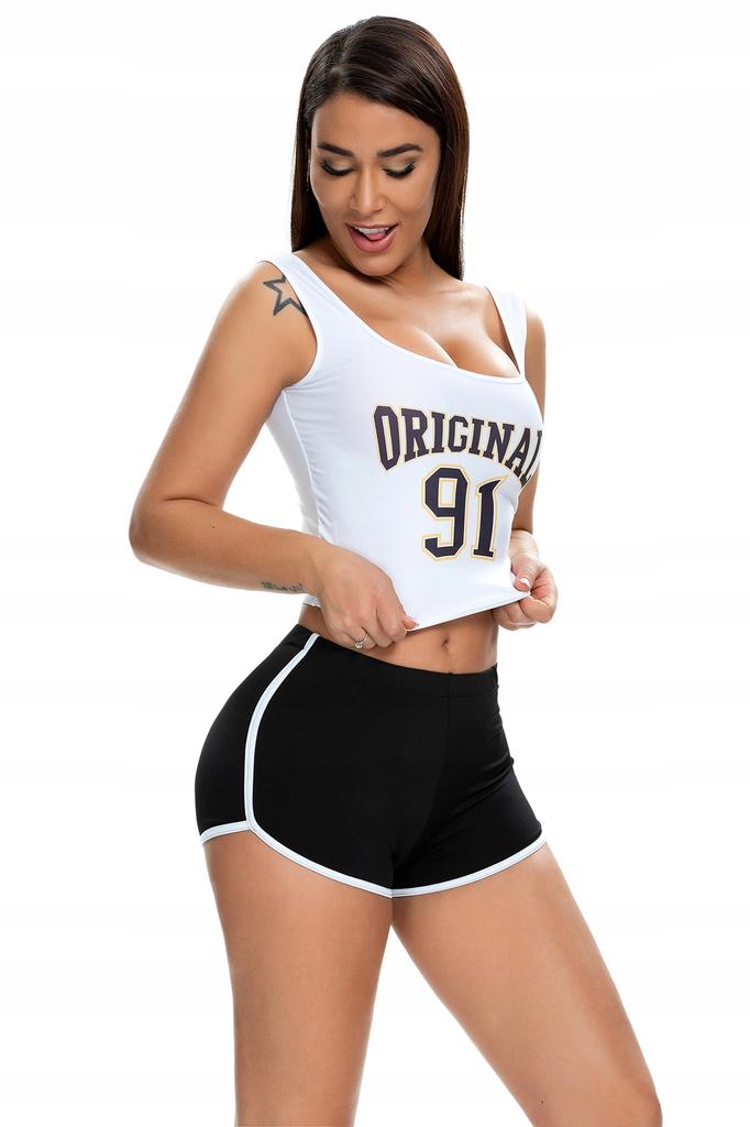 Damen Sportshorts Bequeme Shorts Schwarz S
