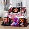 Bratz Kreslená D Tištěná Dětská Deku Měkká Flanelová Přehoz do Ložnice Pohovky Piknik Kanceláře Turistika Dětský Dárek Domácí Textil