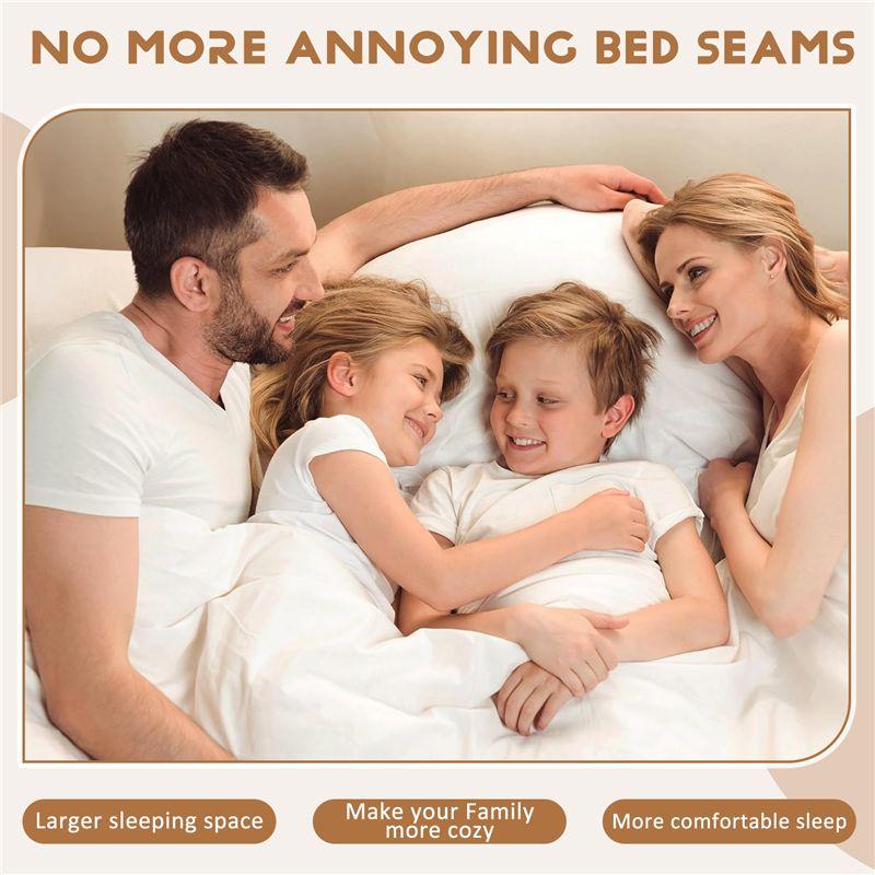 Good-Bed Bridge Twin To King Converter Kit-Bed Filler To Make Twin Beds Into King Connector-Twin Bed Connector & Mattress Connec