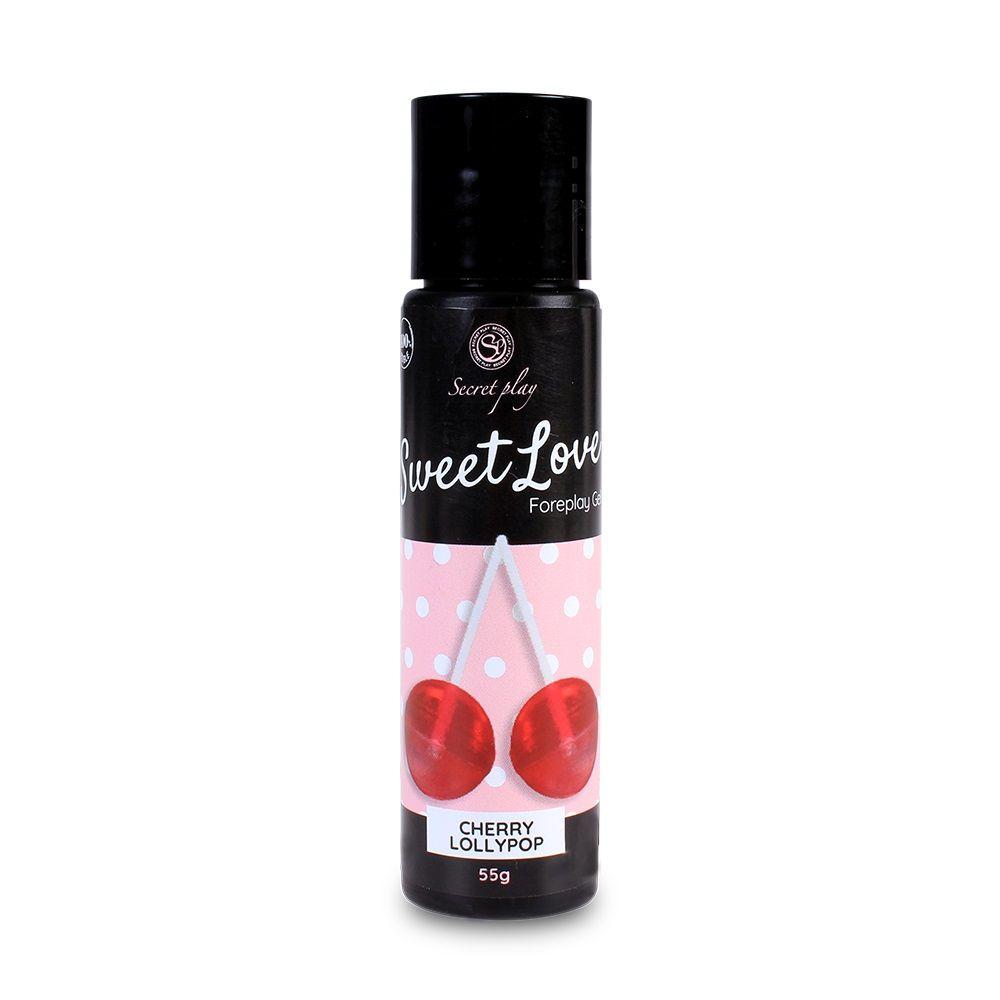 Jadalny Żel Nawilżający Sweet Love Wiśniowy 60Ml