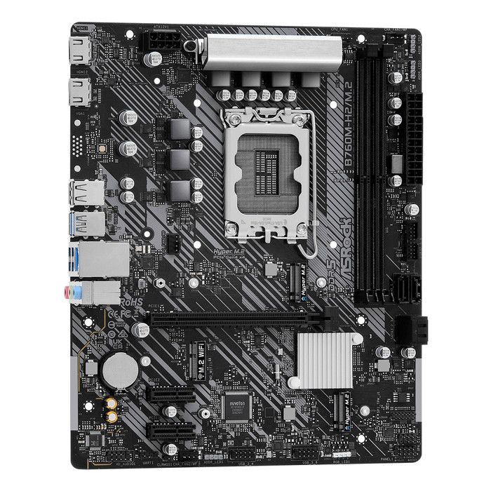 ASROCK Carte Mère B760M-H2/M.2