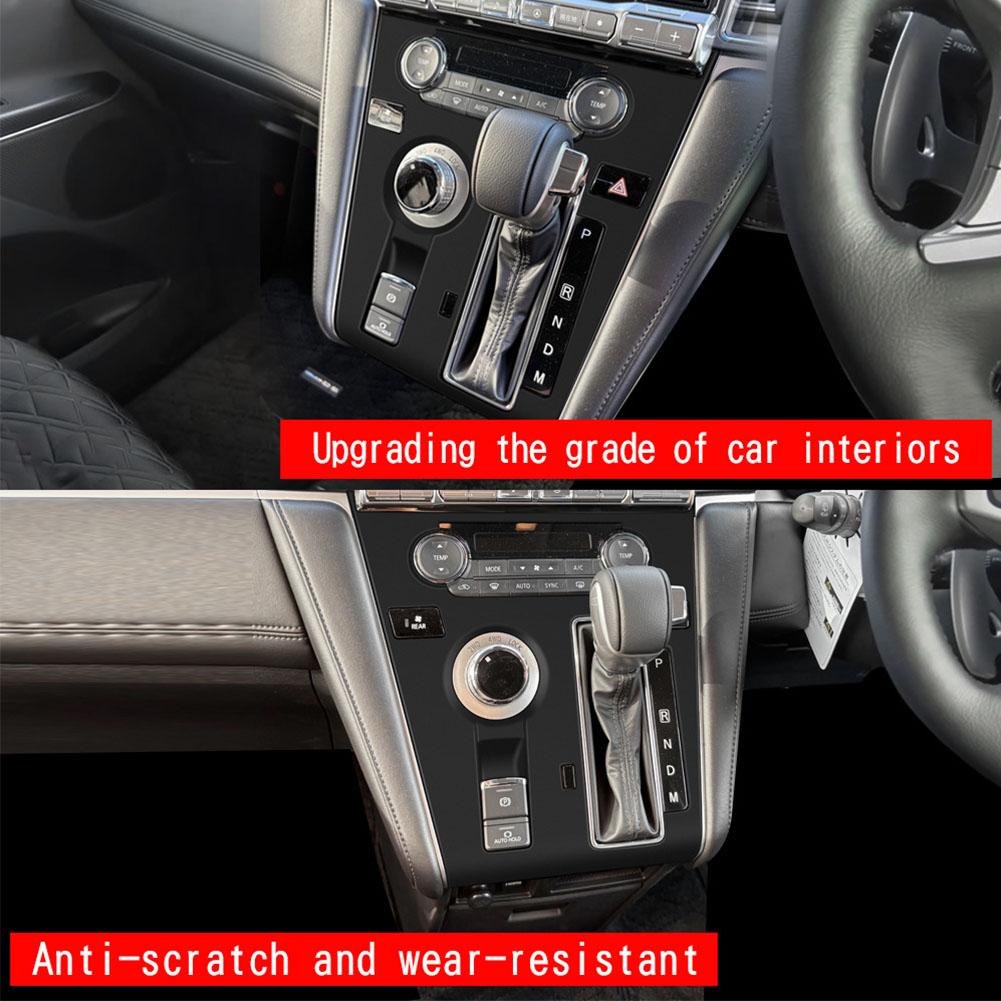 Shifter Panel For 23 Mitsubishi Delica D:5 Silicone Interior Accessories Gear Shift Box Panel Cover Trim