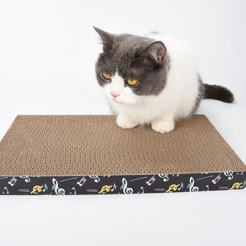 Thickened Wear Resistant Corrugated Paper Cat Scratching Board For Pet Cats