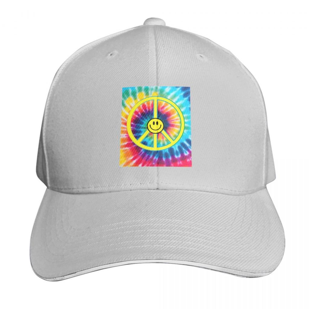 Hippy Trippy Peace Tribe Baseball Cap Christmas Hat Sunhat Foam Party Hat Streetwear Unisex Golf Wear Womens