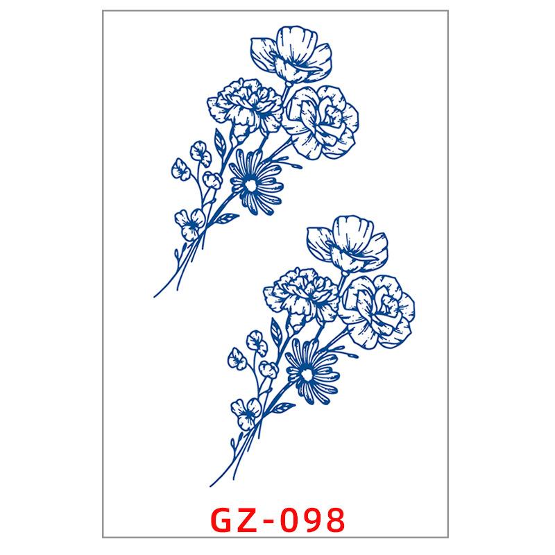 Upgraded Juice Tattoo Stickers, Long-lasting Waterproof Simulation Tattoos, Sweat-proof Line Tattoo Stickers for Both Men Women