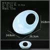 Melamine Blue Dinner Plate Restaurant Tableware Soup Bowl Dry Ice Dish Sashimi Plate Fruit Salad Bowl Dessert Plate Sushi Dish