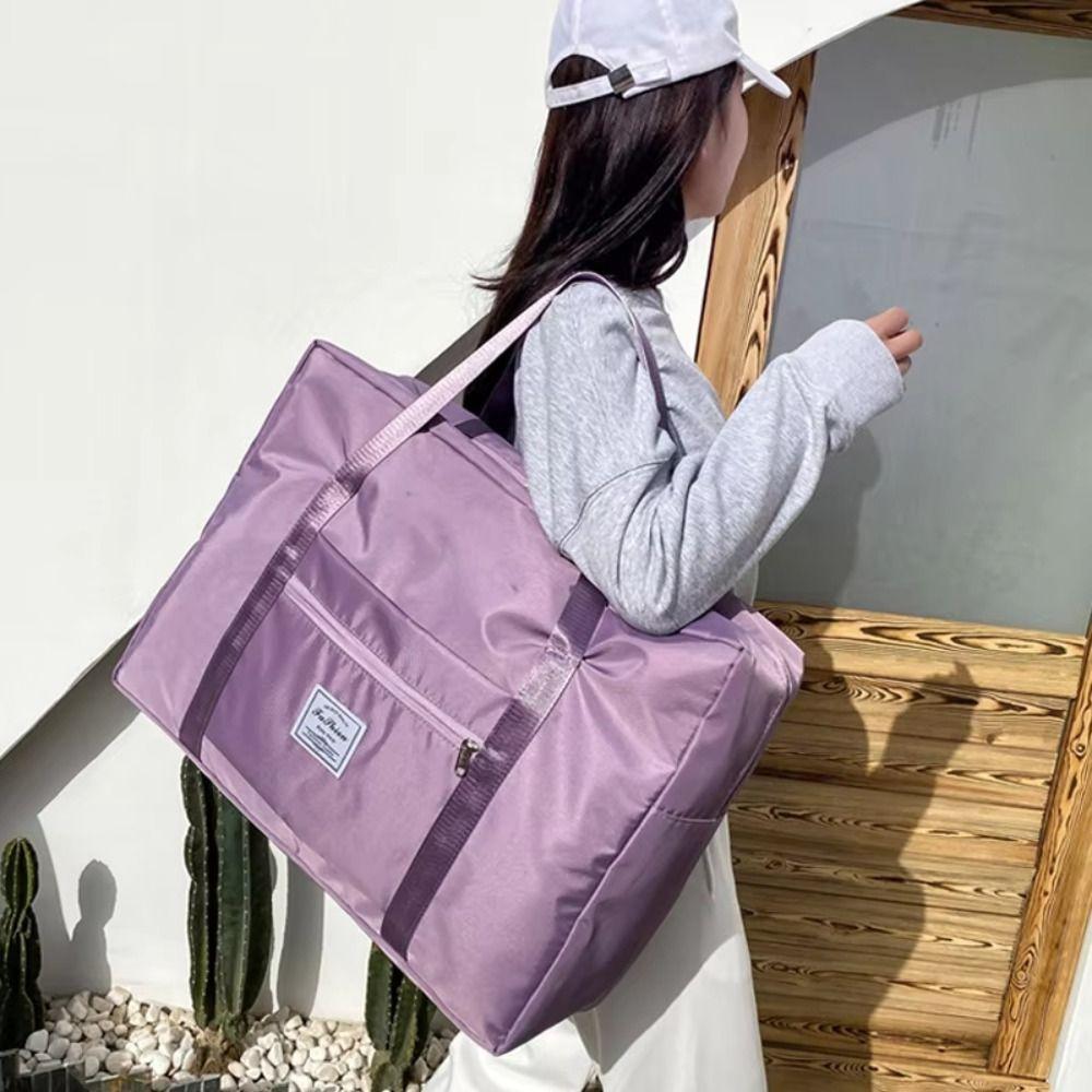 Folding Travel Luggage Bag Oxford Cloth Trip Handbags Luggage Bag Travel Storage Bag  Storage Bag