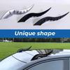 1 Pair Universal Car Exterior Decor Auto Roof Dragon Horn Shaped Car Exterior Decoration No-Drill Install Cool Cars Accessories