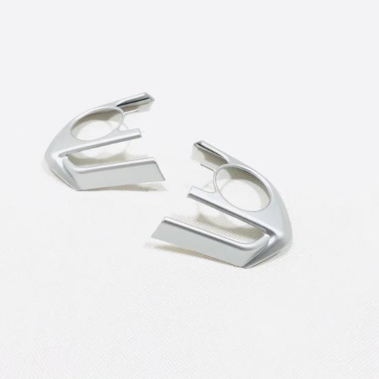 Silver matte Steering Wheel Trim 3pcs For Toyota Camry 2018-