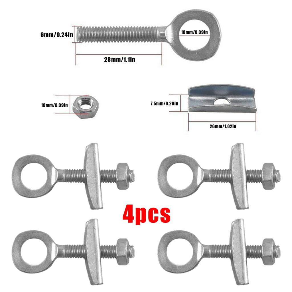 Chain Axle Adjuster Set of 4 Bicycle Chain Adjuster Bicycle