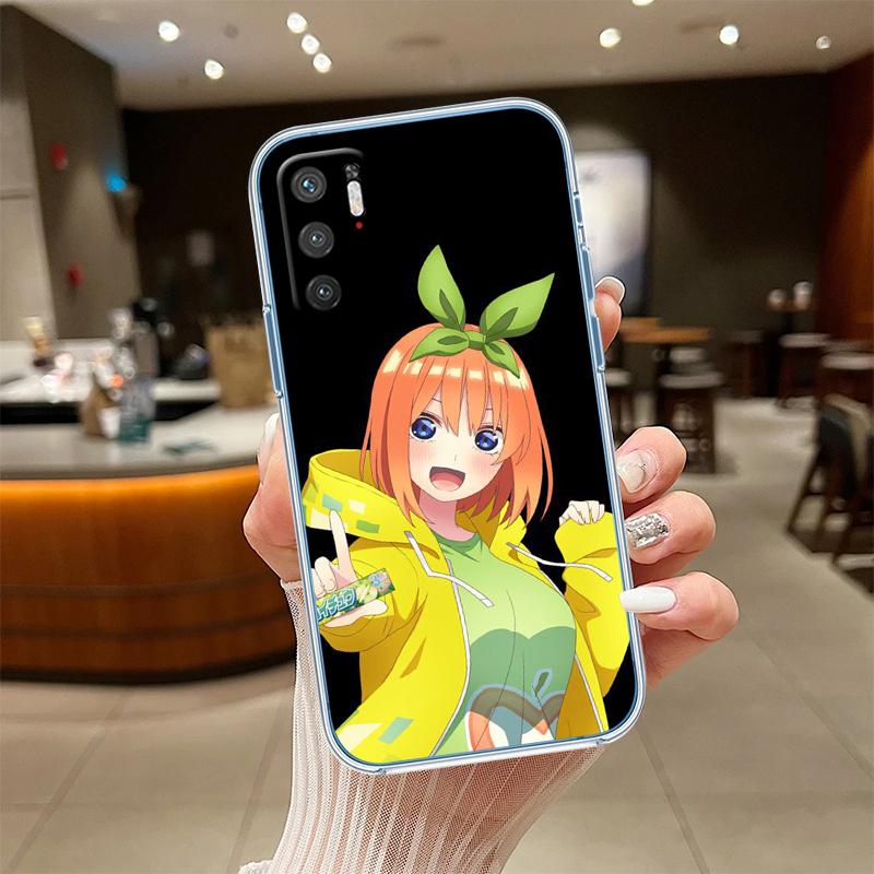 RE47 Nino Miku Itsuki Nakano Transparent Phone Case for Motorola Moto G7 G8 G9 G84 G85 G73 G24 G15 Z2 Play Power Plus