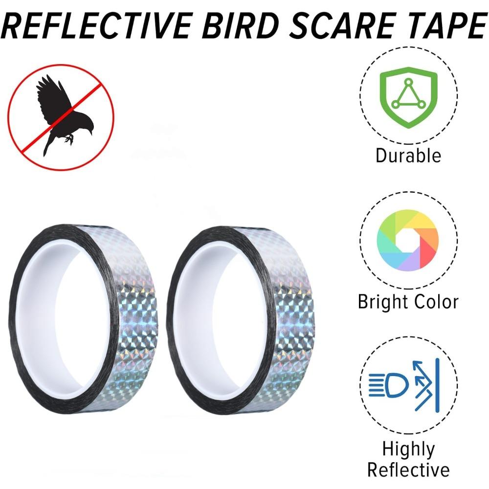 Bird Repeller Wide Scare Tape Pigeons Away Amazes Birds Animal Repellent Outdoor Balcony Garden Gadgets Exclusion Anti-birds