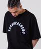 ALL DAY HOOPS Trash Talker Oversized Short Sleeve T-Shirt Black