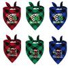 New Christmas Dog Saliva Towel Cat Triangle Towel Small and Medium Dog Bib Pet Snood Ornament