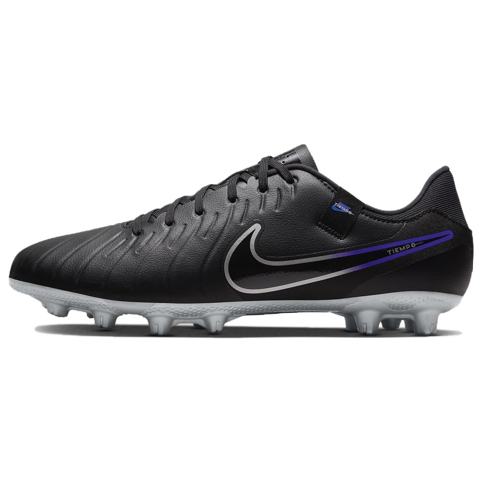 NIKE Tiempo Legend 10 Academy HG Spikes Black Hyper Royal Chrome Men s DV4339-040 EU 38.5