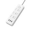 Multi-Function Household Power Strip with Cord, featuring a Multi-Hole Socket Panel for Dorms
