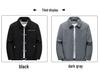 Men's Plus Size Casual Korean Lapel Cardigan Jacket for Autumn and Winter