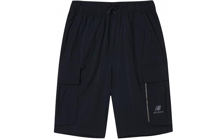 Мужские шорты-карго New Balance Черные Умеренные NVA23011-BK M