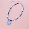 Pet Collar Cats Dogs Floral Beaded Handmade Charm Adjustable Safety Buckle Necklace Small Medium Pets