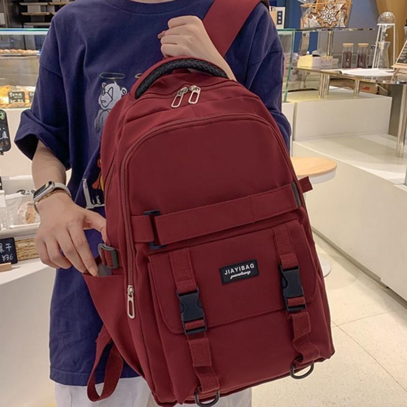 IELGY Корейская версия водонепроницаемого рюкзака большой вместимости для женщин — фото 7