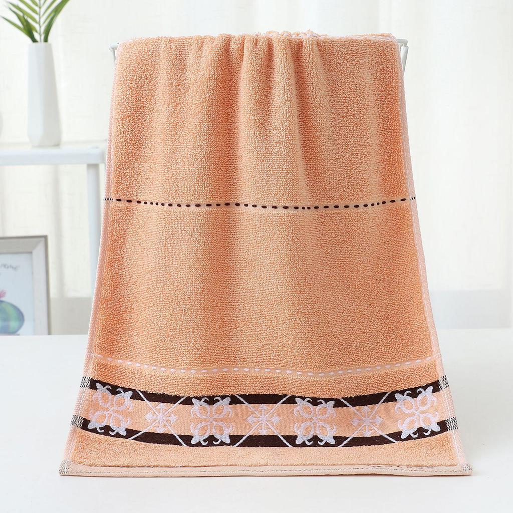 Embroidered Pure Cotton Face Towel – Thick, Absorbent, Gift-Ready