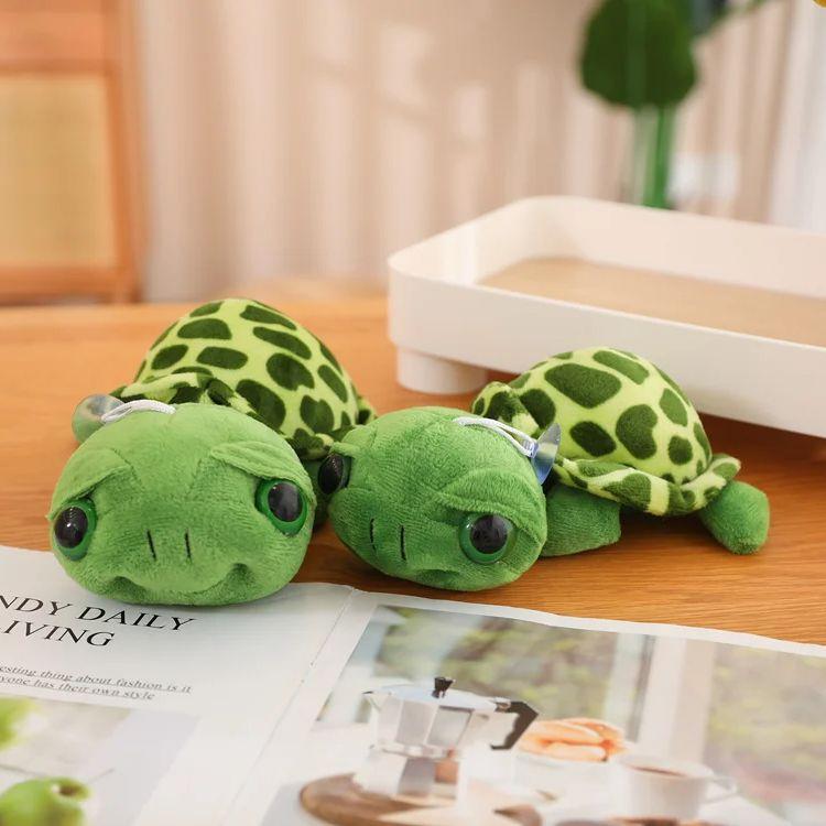 Big Eye Turtle Stuffed Animal - Turtle Plush Stuffed Animals Mini Plushie For Kids Toys