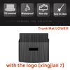 TPE Material Car Rear Trunk Mats For Geely Galaxy Starship 7 EM-i 2024-IN Waterproof Rear Trunk Cargo Liner Carpets Pads
