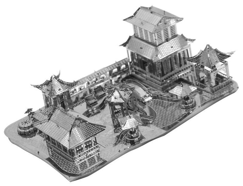 

3D Assembly Model Metal Model of World Historical Buildings Classical (Suzhou Garden)