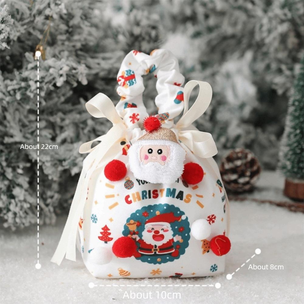Elk Snowman Christmas Wrapping Bags Santa Claus Xmas Gifts Bags  Merry Christmas Decor