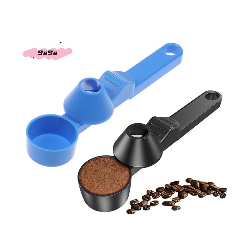 1Pcs Coffee Scoop With Funnel For Reusable K-cup Coffee Pot 2 Tablespoon Capacity Coffee Measuring Spoon Kitchen Accessories