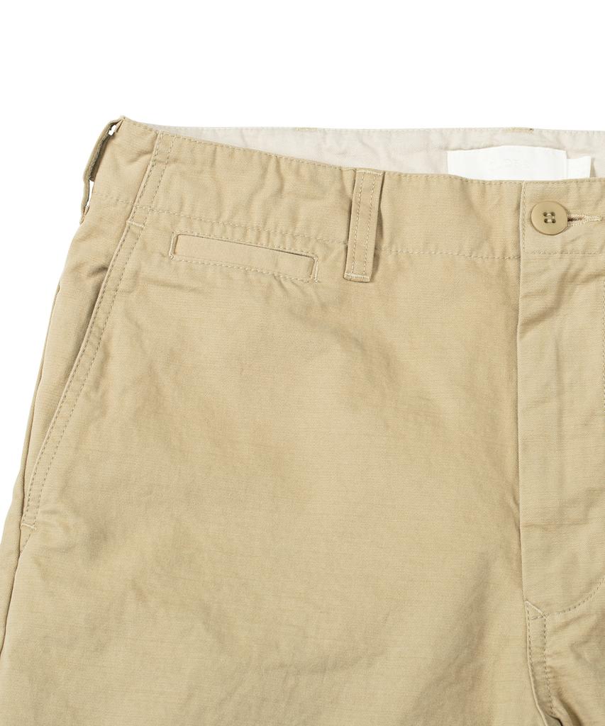 Oldeubi Vtg Flat Front Officer Chino Bleached Sand