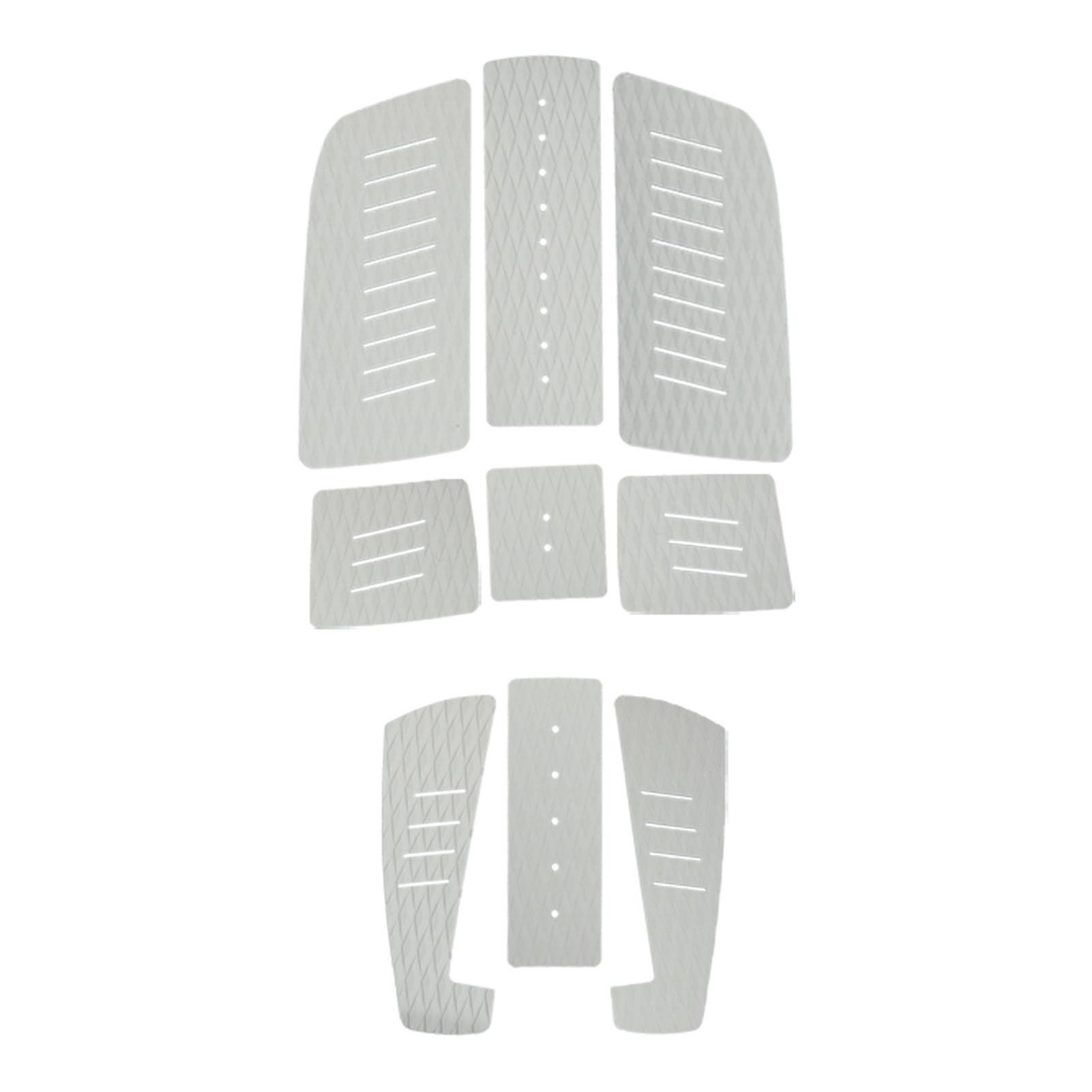 

EVA Deck Traction Pad Nonslip Surfboard Mat Surf Tail Pad Mat for Longboard Paddle Board сірий колір