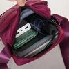 Waterproof Shoulder Bag Women's Nylon Square Purse Lightweight Crossbody Cell Phone Messenger Wallet Bag With Multi Pockets