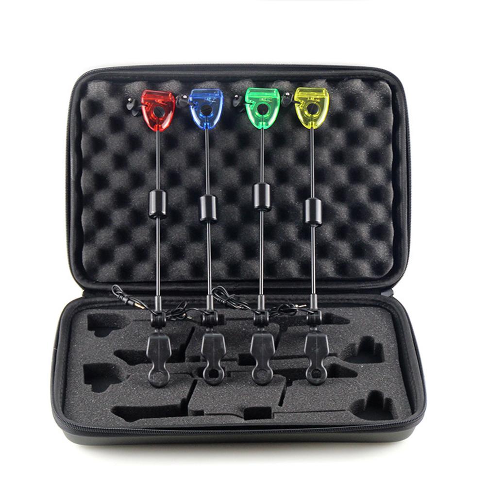Carp Fishing Swingers Set Led Luminous Waterproof Fishing Bite Alarm Indicators Fishing Accessories