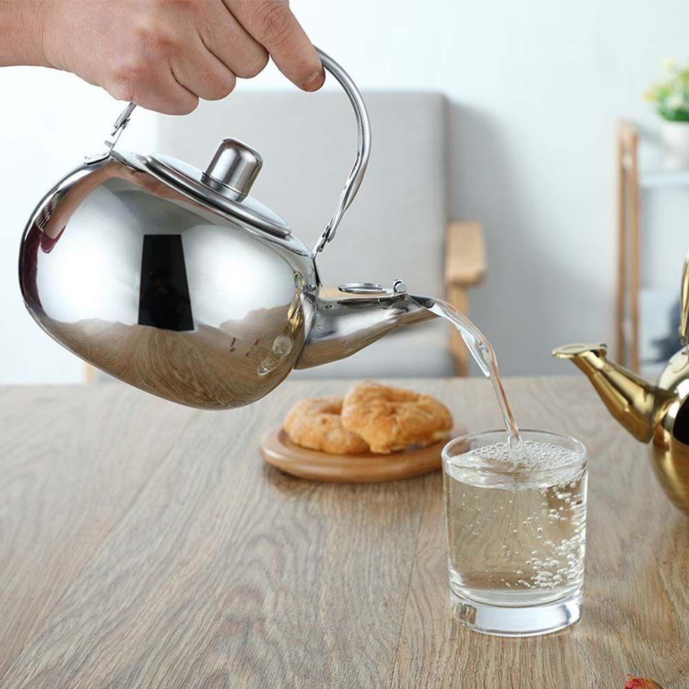 Craft With Strainer Stainless Steel Tea Stovetop Tea Pot Tea Kettle Infuser Kettle Water Filters