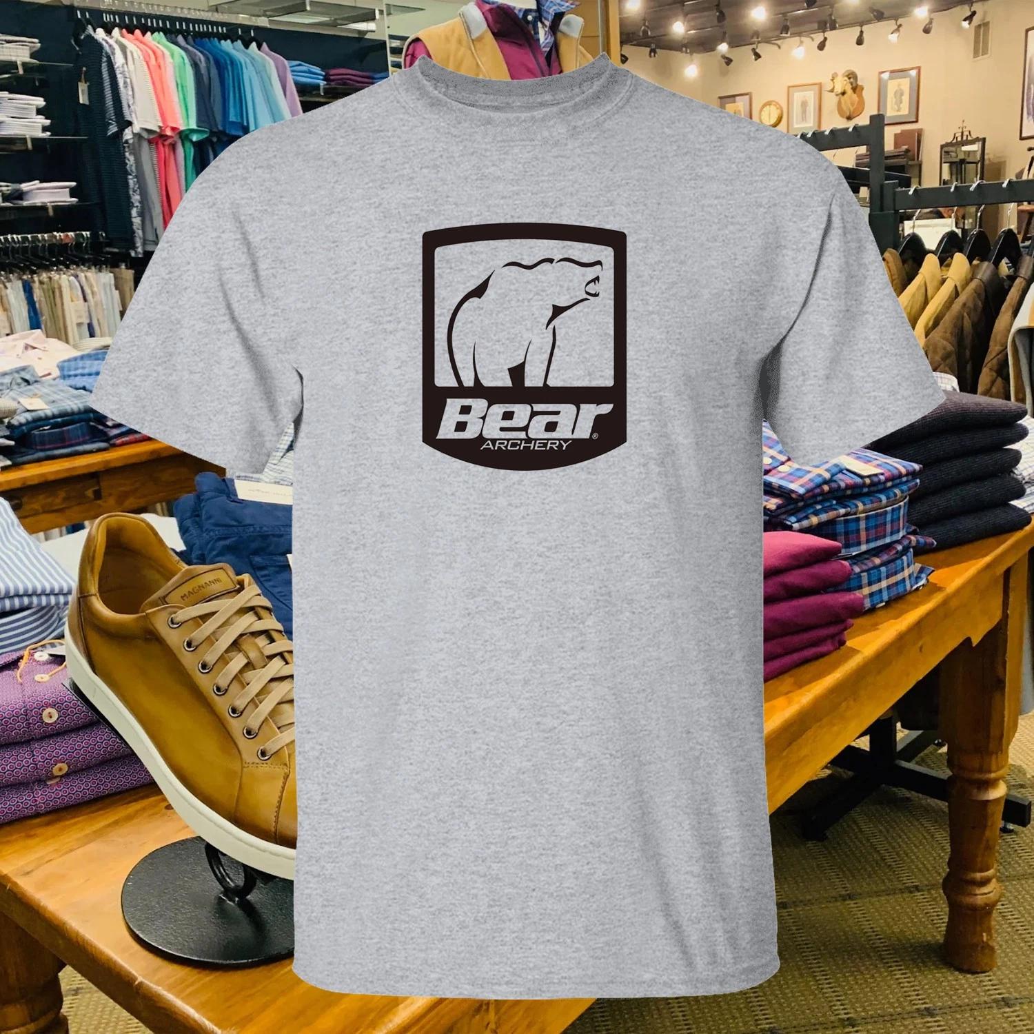 Bear Archery Hunting Bows logo funny Active T-Shirt Size S-5XL S