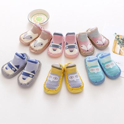 Newborn Baby Cartoon Newborn Baby Girls Boys - Socks Slipper Shoes Boots