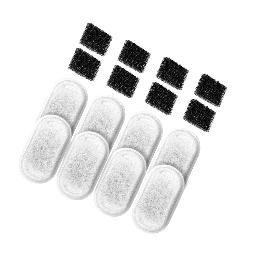 8 Set Cat Water Fountain Filters Replacement Powerful Adsorption Filtration Pet Drinking Fountain Filter 8 Set Filter