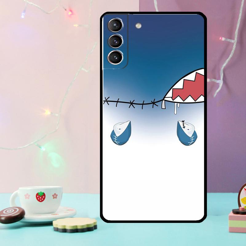 Anime Hololive Gawr Gura Phone Case For Samsung Galaxy S24 S25 Ultra S21 S22 S23 Ultra S9 S10 S20 Plus S25 FE Cover