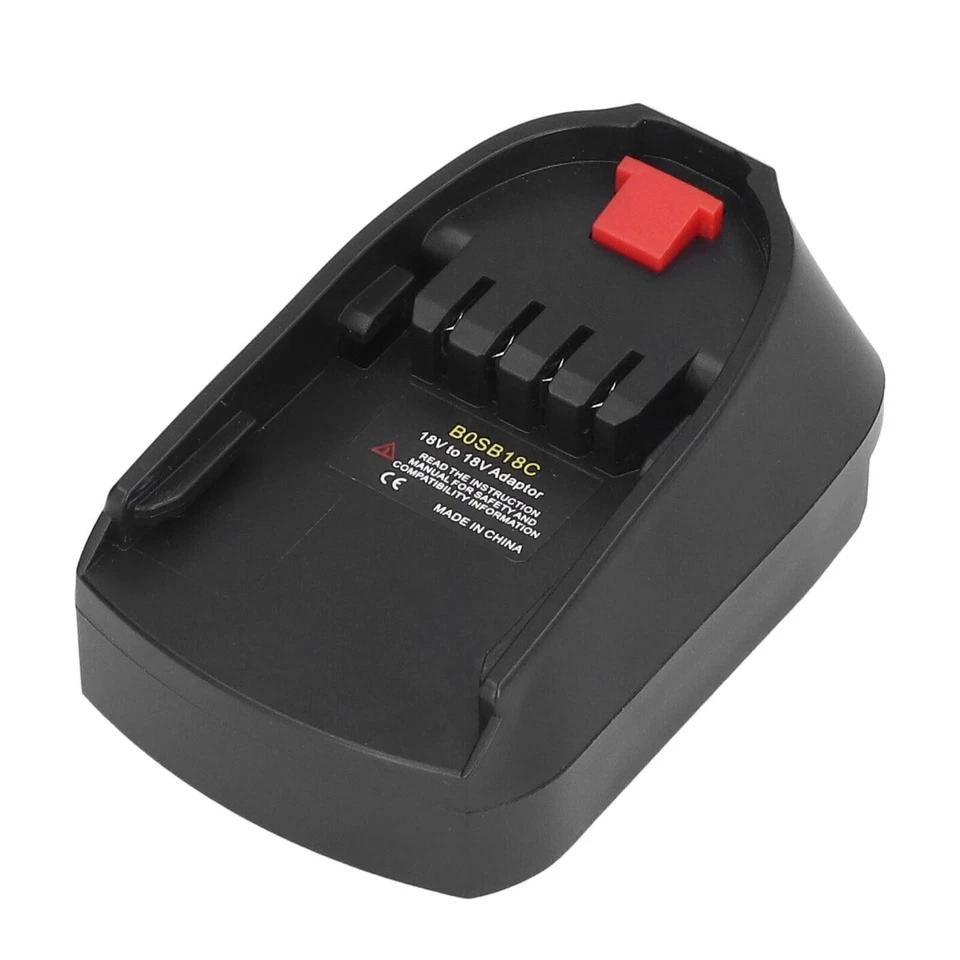

New Adapter Converter BOSB18C Use For 18V Li-Ion Battery BAT618 On Home Lithium Electrical Power Tool Replace All 18V