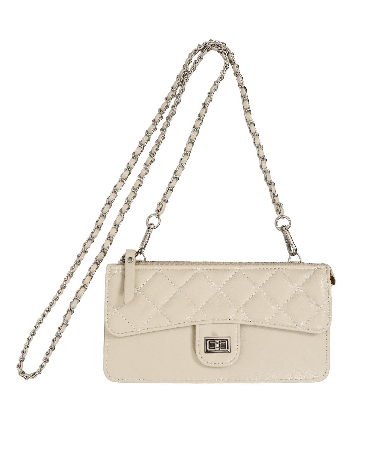 

Женский кошелек-цепочка Kobe Lettuce, Весна, Лето, Осень, Зима, Кошелек через плечо, Искусственная кожа, Мини-сумка 2-в-1, Элегантный и высококлассный вид, Идеальный